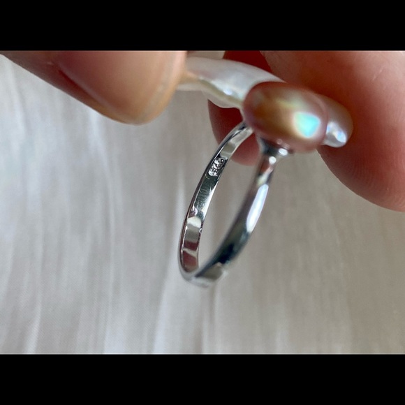 AAAA double pearl ring top quality keshi - Picture 13 of 17